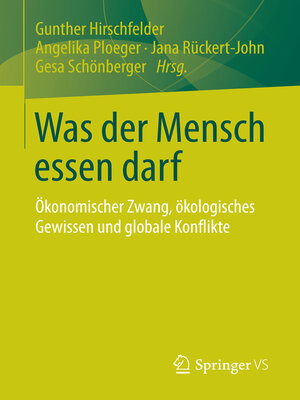 Was der Mensch essen darf - ebook